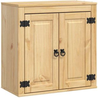 vidaXL Armario Ski Marr&oacute;n Miel 60 X 32 X 40 Cm Madera De Pino Macizo Vidaxl