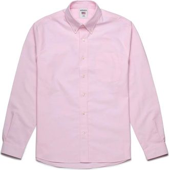 Sebago Whaleback Oxford Katoenen Overhemd - Heren - Casual Overhemden - Roze - 2XL - Katoen - Overhemden