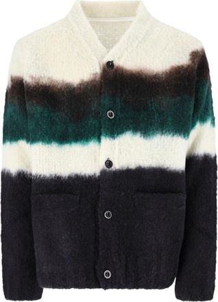 sacai Multicolor Wool Cardigan