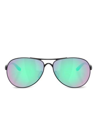 Oakley Feedback sunglasses - women - Metal - 59 - Black