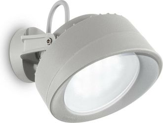 Ideal Lux Ideal Lux - Tommy - 1 Light Outdoor Wall Light Grey IP66