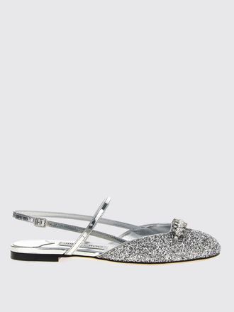 Jimmy Choo London Ballet Flat JIMMY CHOO Woman color Silver
