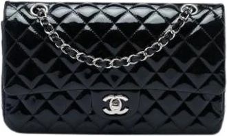 Chanel Pre-owned Classic Double Flap Schoudertas - Dames - Vintage Schoudertas - Zwart - ONE Size - Leer - Vintage