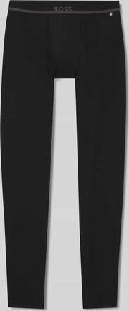 HUGO BOSS Lange Unterhose aus Baumwoll-Mix in Black, Größe XXL