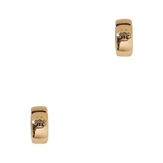 Tory Burch Tory Burch, Earrings, female, Yellow, Size: ONE SIZE Logo Stud Earrings
