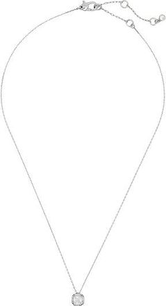 Kate Spade New York Time To Shine Pave Diamond Pendant Womens Necklace Clear/Silver, Brass/Diamond/Precious