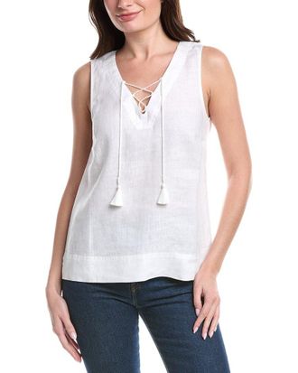Tommy Bahama Coastalina V-Neck Tie Linen Tank