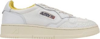 Autry Leather Lace-Up Trainers for Women