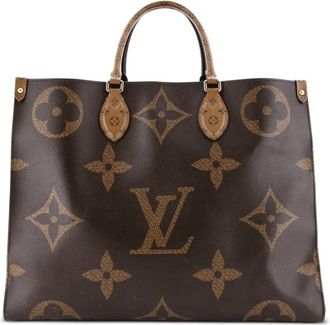 Louis Vuitton OnTheGo Reverse Monogram Giant GM shopper - Bruin