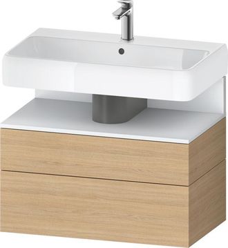 Duravit Qatego Mueble Bajo Lavabo, 1 Extra&iacute;ble Y 1 Caj&oacute;n, - Duravit