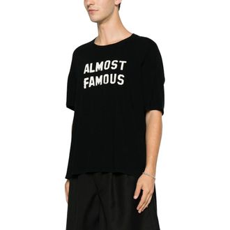 R13 I Dont Give A F Relaxed T - male - R13 - T-Shirts - Black - XL - Tops