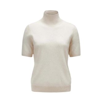 Max Mara Smmbuono Coltrui - Dames - Truien - Beige - Maat: M Wol