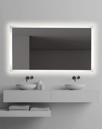 Bathstage Bathstage - 65546 B-924 H/v Espejo Led Retroiluminado Reversible 100x70 Cm - Ref: Bs-65546