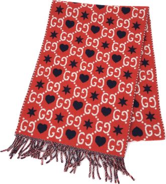 Gucci Scarf/Shawl, Wool (Not Womens Knit) (Pre-Owned)