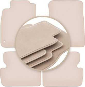 OEM Alfombrillas Beige Premium Para Lexus Is Ii Sed&aacute;n 2005-2013