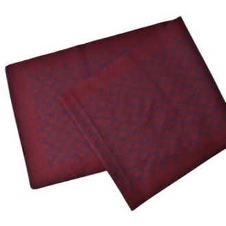Gucci Pre-owned Scarves, unisex, Red, Size: ONE SIZE Pre-owned Vintage Wool Scarf