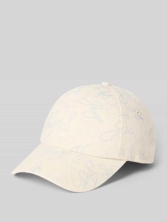 HUGO BOSS Basecap aus reiner Baumwolle Modell ALLY in Offwhite, Gr&ouml;&szlig;e 1