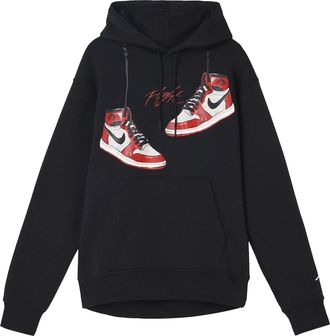 Nike Jordan Air Jordan Hoodie Jordan 1 Chicago Black FD0569-010