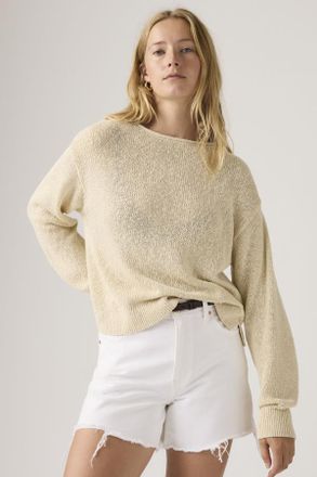 Levi's Jersey Laetitia Boucle - Mujer - XS - Crema / Seedpearl Cotton