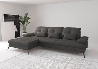 Sit&more Ecksofa »Amica, L-Form, inkl. Sitztiefenverstellung & Armteilverstellung« wahlweise mit Bettfunktion, Bettkasten und Kopfteilverstellung