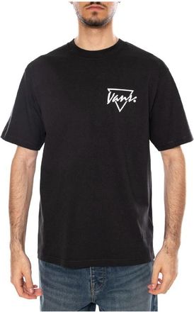 Vans Palm Drive Crew Neck T-Shirt - Heren - T-shirts - Zwart - S - Katoen - Tops