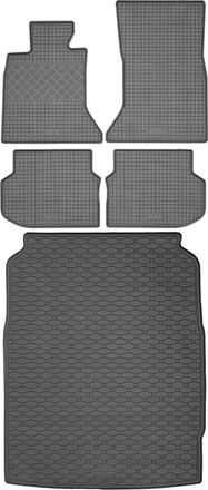 OEM Juego De Alfombrillas De Goma Para Coche Y Alfombrilla Para Maletero Para Bmw S5 F10 Sed&aacute;n (marzo De 2010 A Enero De 2017)