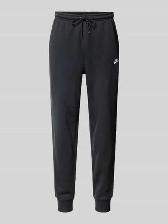 Nike Sweatpants mit Label-Stitching und Ges&auml;&szlig;tasche in Black, Gr&ouml;&szlig;e XXL