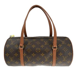 Louis Vuitton Papillon Handbag Monogram Canvas Brown Canvas Handbag (Pre-Owned)