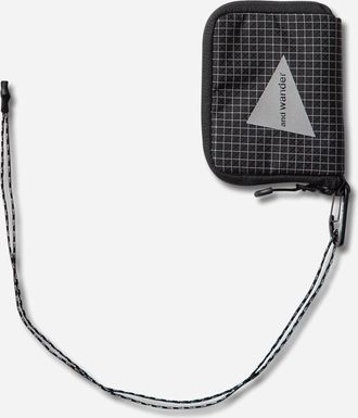 And Wander Ocean Rip Wallet Black