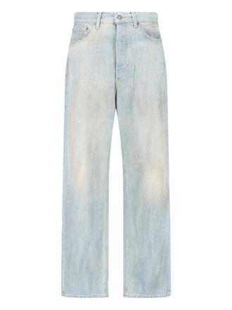 Haikure Light Blue Logan Wide-Leg Denim Jeans