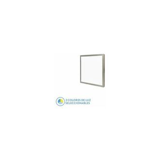 Fabrilamp Fabrilamp - Panel Llano 36w 3000k-4000k-6500k 3,8x40x40 Cm Niquel 3600lm