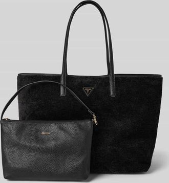 Guess Tote Bag mit Tragehenkel Modell VICTTORIA in Black, Größe 1