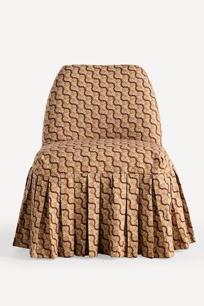 Anthropologie Amelia Woven Cotton Slipcover