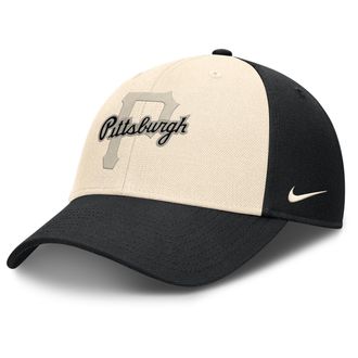 Nike Pittsburgh Pirates Statement Club Nike Mens Dri-FIT MLB Adjustable Hat in Black | NB110DJLPTB-CJ5