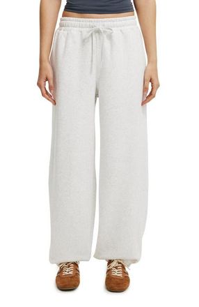 Cotton On Womens Balloon Sweatpant in Cloud Marle at Nordstrom, Size Xxx-Small