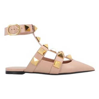 Valentino Dames, Schoenen, Beige, Maat: 35 EU Leer