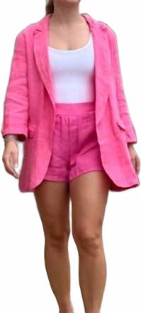 Vix Ellison Blazer In Pink