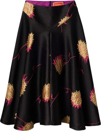 La DoubleJ Milano Rok - Dames - Midirokken - Zwart - XL - Rokken