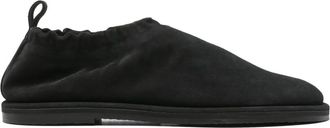 STUDIO NICHOLSON Korine suede loafers - men - Suede/Rubber/Calf Leather - 45 - Black