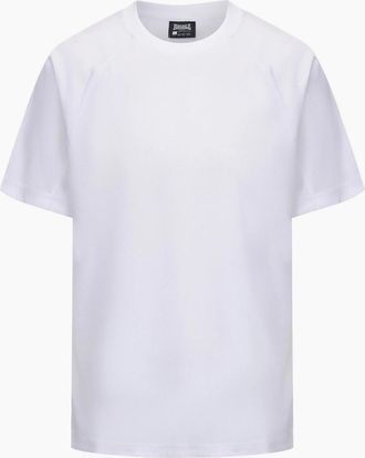 Lonsdale Mens Mens Neckline T-Shirts - White - Size: 40