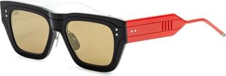 Thom Browne Ues 947Z 964 Zonnebrillen - unisex - Zonnebrillen - Zwart - 52 MM - Accessoires