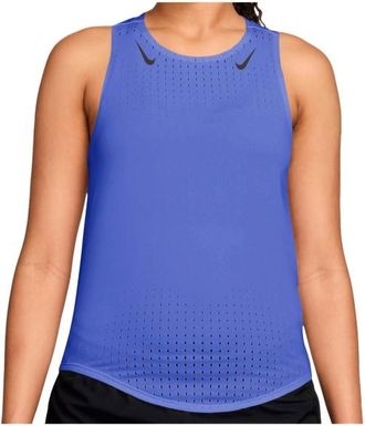 Nike AeroSwift Dri-FIT ADV Running Singlet Laufshirt f&uuml;r Damen | blau