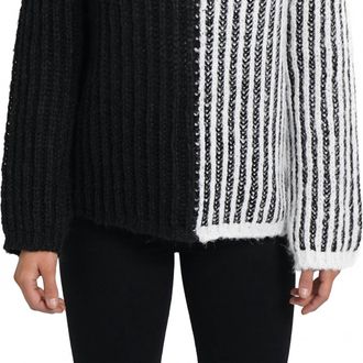 Love Token Aubrie Turtleneck Sweater In Black