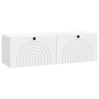 vidaXL Mueble Para Tv De Pared 98 X 31 X 30 Cm Madera De Ingenier&iacute;a Vidaxl