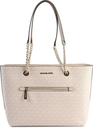 Michael Kors Shopping Bags, female, Beige, ONE SIZE, Shoulder Bag