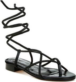 London Rag Babbity Embellished Gladiator Sandal in Black at Nordstrom Rack, Size 9