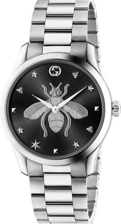 Gucci Accessoires, unisex, Grijs, ONE Size, G-Timeless Horloge