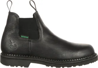 Georgia Boot Mens Black Waterproof High Romeo Boot at Nordstrom, Size 11.5