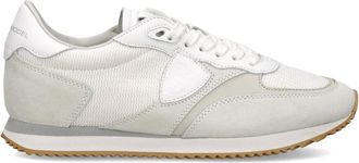 Philippe Model Blville Running - Dames - Sneakers - Wit - 39 EU - Katoen - Schoenen