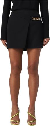 Stella McCartney Rokken, Dames, Zwart, S, Woven Mini Skirt